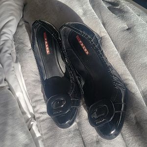 Last Chance. Prada sport slip ons